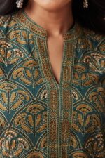 Sehra Yasmin Ajrak Kurta - Image 3