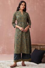 Sehra Yasmin Ajrak Kurta