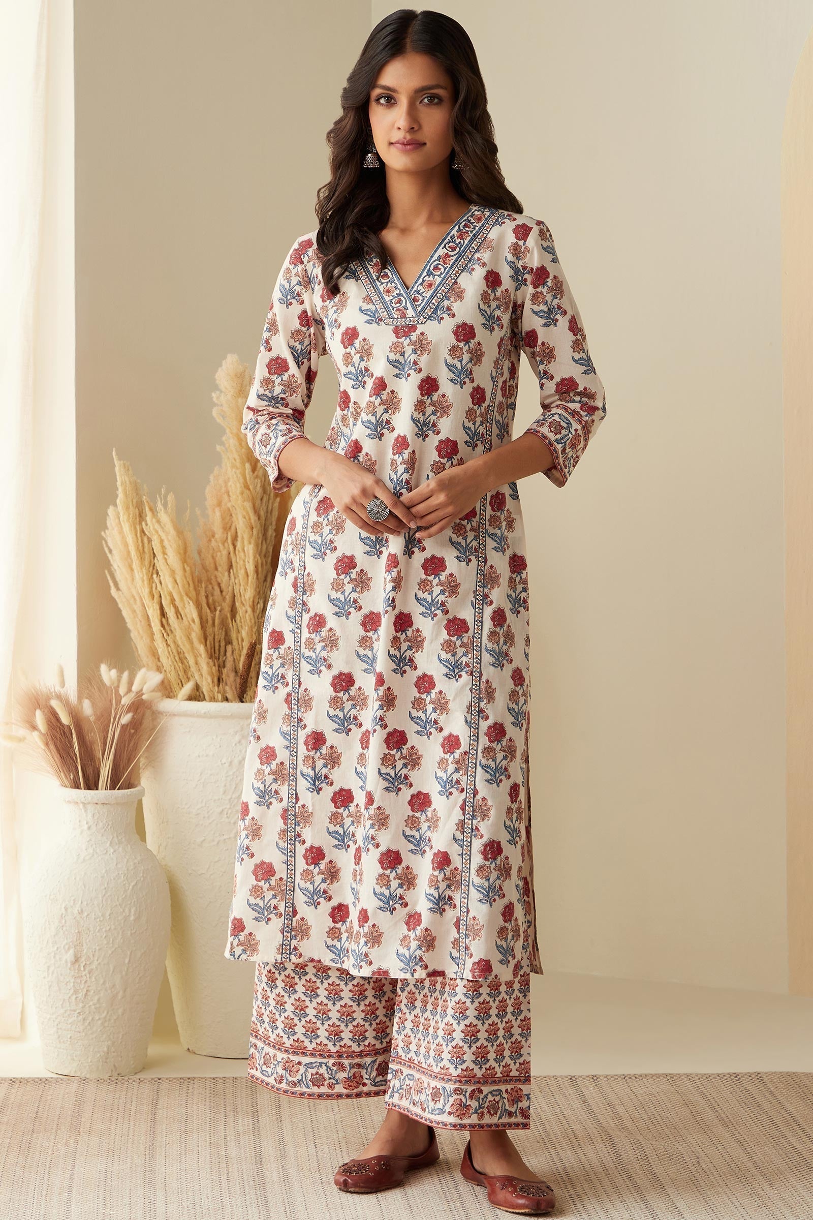 14_189.jpg Rosheen Zara Sanganeri Kurta - Image 1