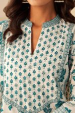 Rosheen Zenia Sanganeri Kurta - Image 4