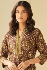 Sehra Ruhi Bagru Kurta - Image 2