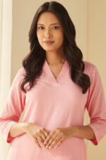 Roza Seher Pink Kurta - Image 2