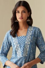 Sehra Maya Indigo Kurta - Image 2