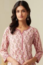 Rosheen Nuzakat Sanganeri Kurta - Image 2