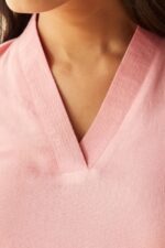 Roza Seher Pink Kurta - Image 5