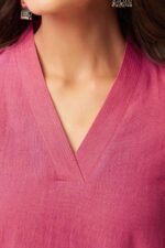 Roza Seher Rose Pink Kurta - Image 3