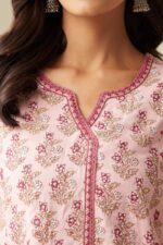 Rosheen Nuzakat Sanganeri Kurta - Image 3