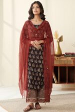 Sehra Kashaf Bagru Kurta - Image 3