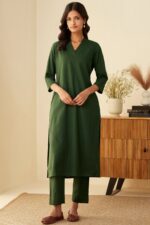 Roza Seher Green Kurta