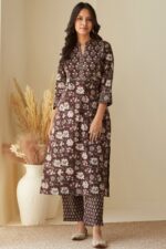 Sehra Farheen Bagru Kurta