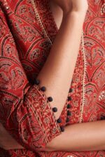 Sehra Samira Ajrak Kurta - Image 4