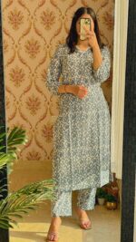 Magnolia Lace Suit Set - Sukoon 3.0 (Slim Fit) - Image 3