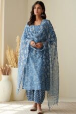 Sehra Maya Indigo Kurta - Image 4