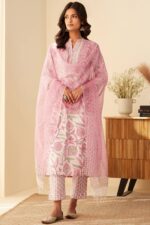 Rosheen Farhat Sanganeri Kurta - Image 7