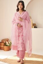 Nasrine Aafiya Sanganeri Kurta - Image 5