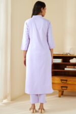 Roza Jia Purple Kurta - Image 6
