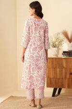 Rosheen Niyamat Sanganeri Kurta - Image 7