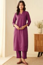 Gulbarg Magenta Kurta