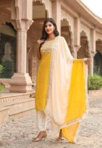 Haldi Ready Suit Set (3 Piece) - Image 4