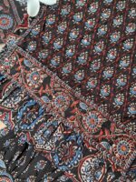 "Nayaab" black Cotton Kurta Set(3pc) - Image 3