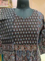 "Nayaab" black Cotton Kurta Set(3pc) - Image 6