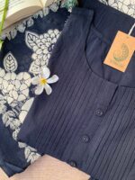 "Sur" Cotton Kurta Set(3pc) - Image 3