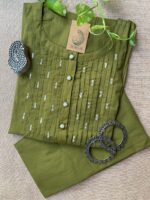 "Heena" Cotton Kurta with Pants (2pc)