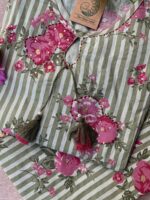 "Soman" Cotton Kurta with Pants (2pc) - Image 4