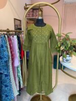 "Heena" Cotton Kurta with Pants (2pc) - Image 2