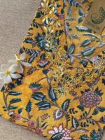 "Netra" Hand Work Embellished Cotton kurta - Image 2