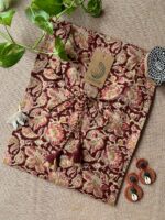 "Suri" Hand Block Printed Tassel Cotton kurta - Big Size