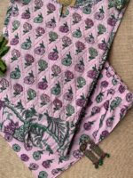 "Indu" Cotton Kurta with Pants (2pc) - Image 3