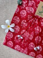 "Veena" Hand Block Printed Cotton kurta - Image 3