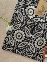"Kajal" Ajrakh Hand Block Printed Cotton Kurta - Image 3