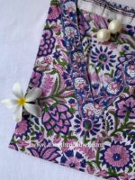 "Maahru" Hand Block Printed Cotton Kurta - Image 6