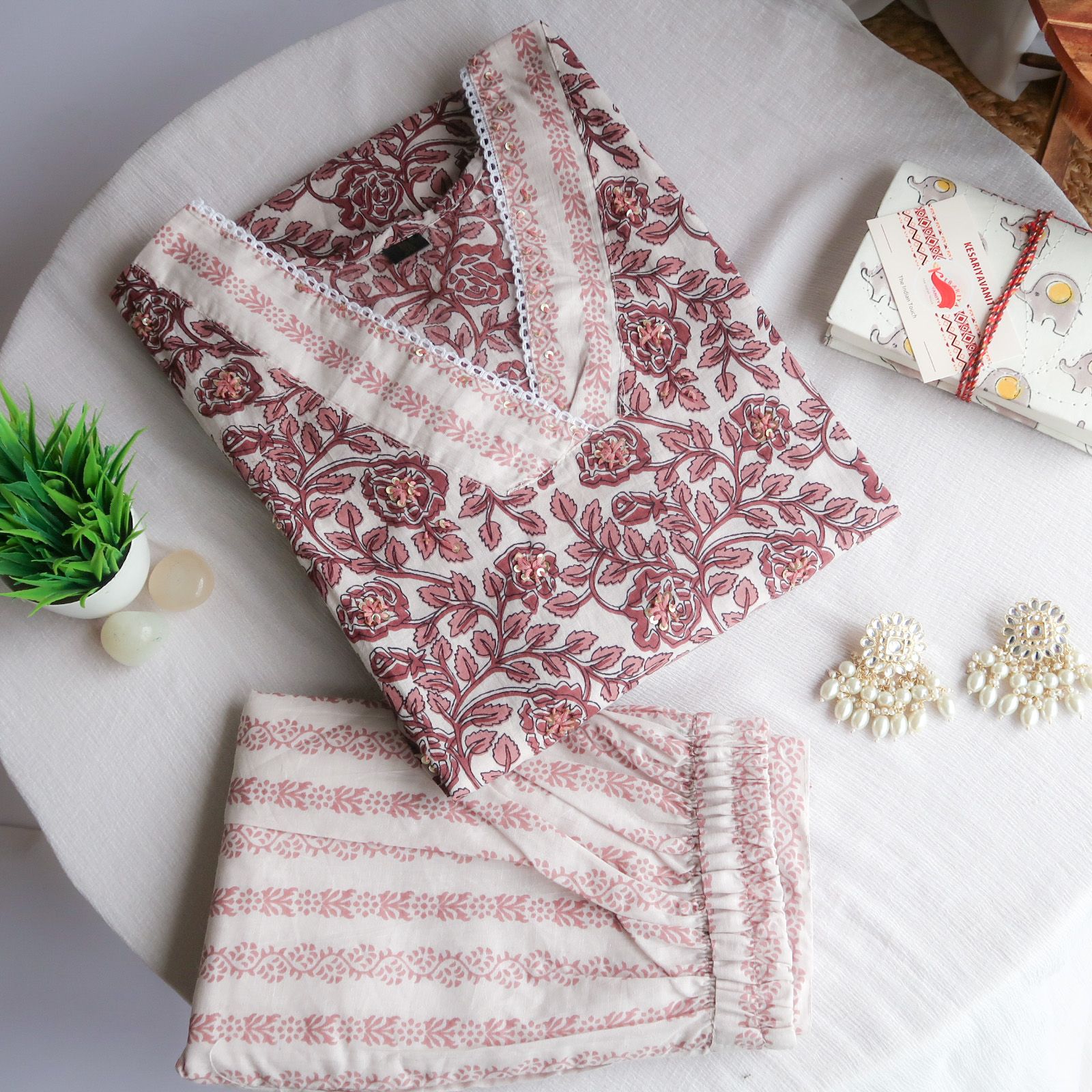 WhatsAppImage2023-08-03at13.46.49_b98aa880-1b5f-48eb-9638-e03aceb72e9e.jpg Serene Coffee Blossoms: Beige Elegance Suit Set - Image 1