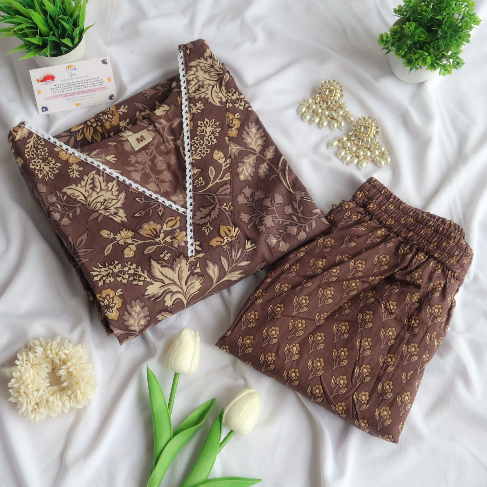 WhatsAppImage2023-09-19at14.59.55_dd2db28d-775b-4ff8-92e5-85a130a14baa.jpg Cocoa Charm Floral Suit Set - EOFY SALE - Image 1