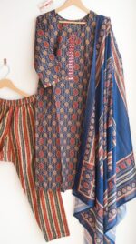 Royal Indigo Melody Suit Set - Image 2