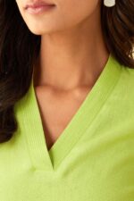 Roza Seher Lime Green Kurta - Image 3