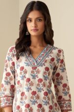 Rosheen Zara Sanganeri Kurta - Image 2