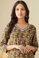 Gauhar Laila Sanganeri Kurta - Image 2