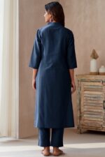 Roza Seher Twilight Blue Kurta - Image 6