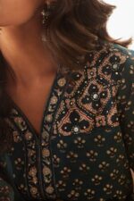 Sehra Nazimah Bagru Kurta - Image 4